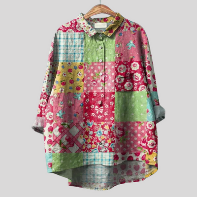 MATILDE | HANDMADE FLORAL SHIRT