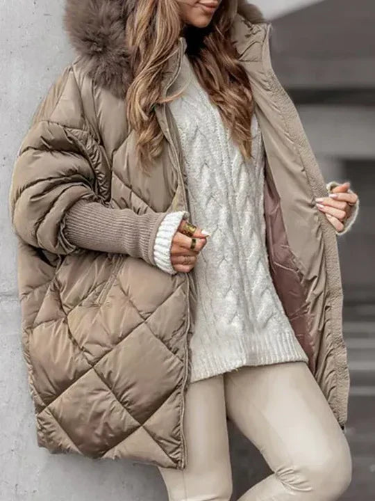 Avoralis I Ella Oversized Quilted Jacket