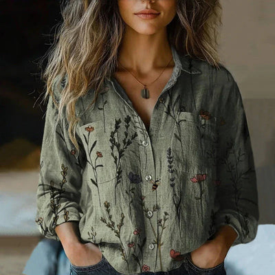 Jolie | Vintage Print Blouse