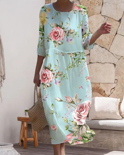 Naia | Elegante vestido floral