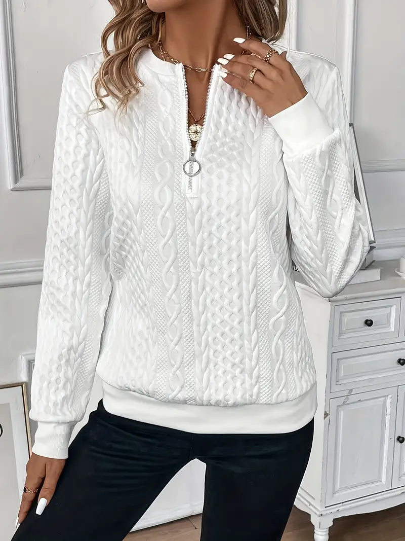 Teddy™ – Elegant Jumper with Zip