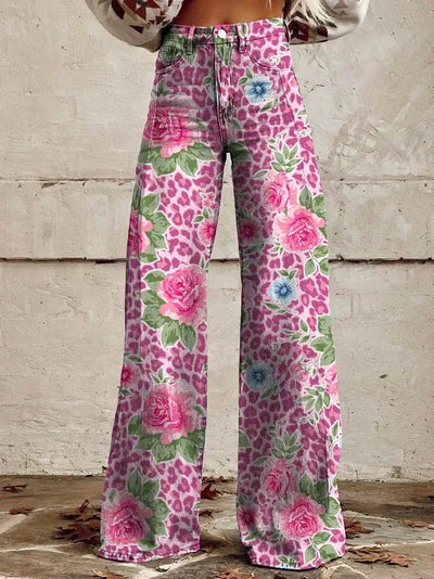 Evelyn - Retro High Waist Streetwear Denim Pants
