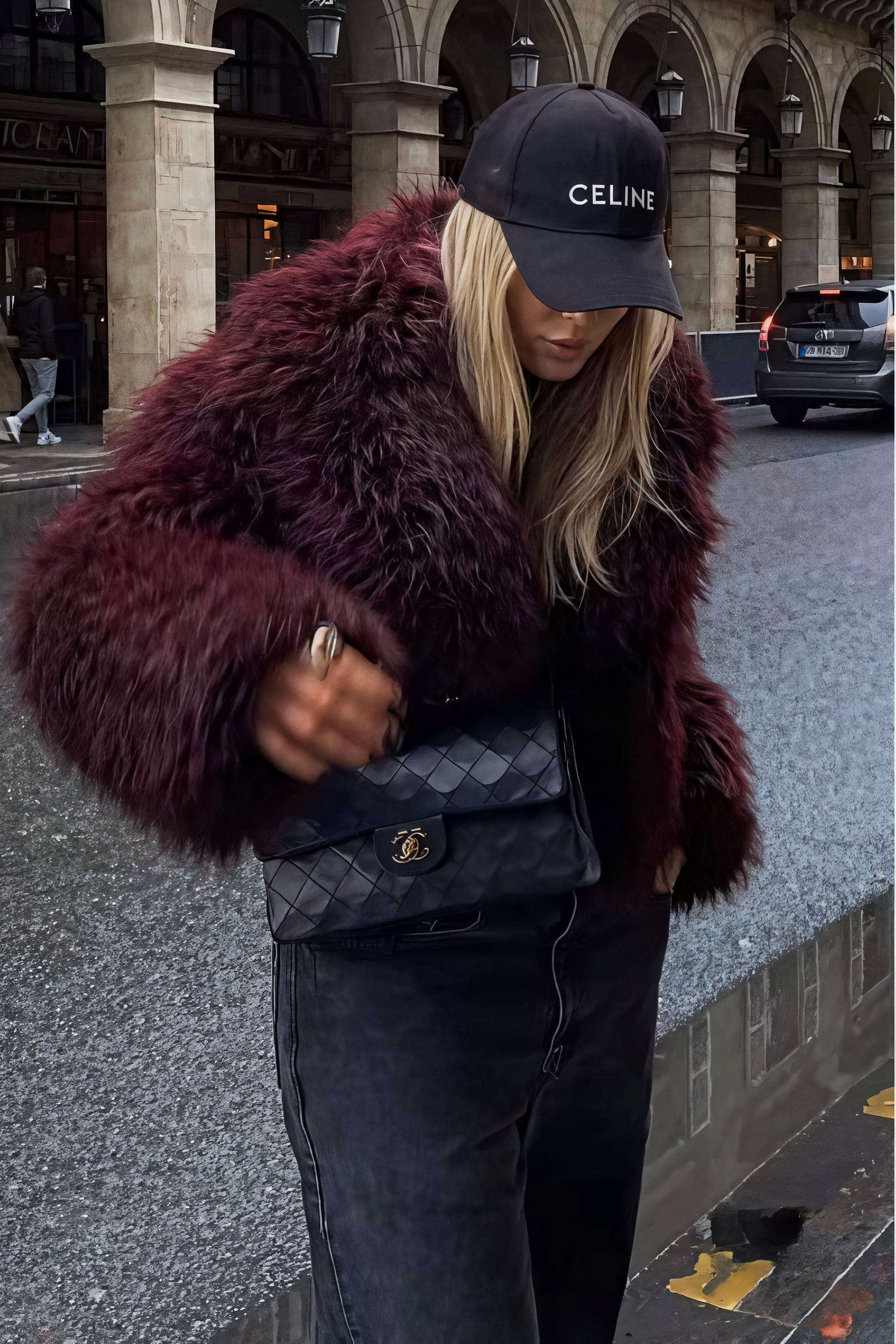 CECELIA | FAUX FUR COAT