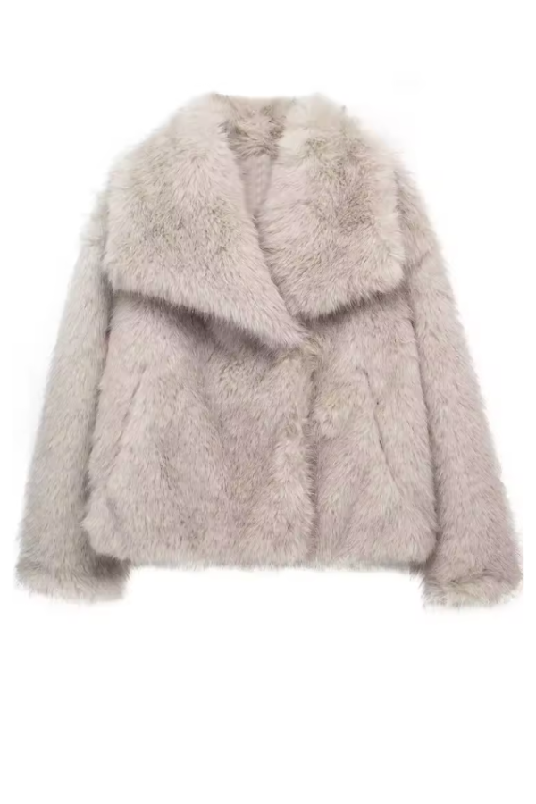 ANNA | FAUX FUR COAT
