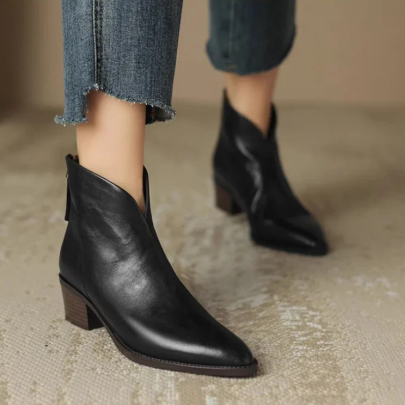 Essential Leather Ankle Boots