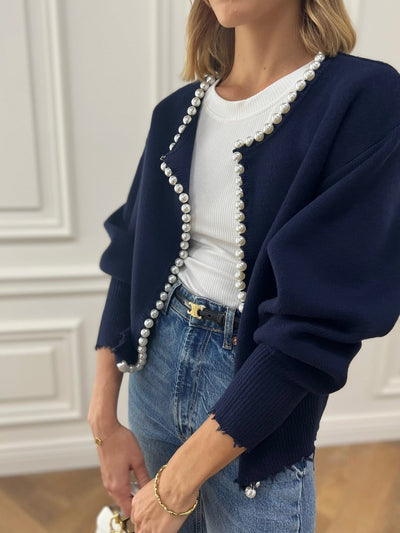 AVERY | CHIC PEARL CARDIGAN