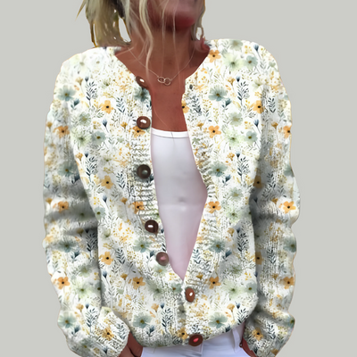 Emberly | Floral Print Cardigan