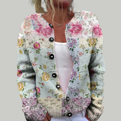 Emberly | Floral Print Cardigan