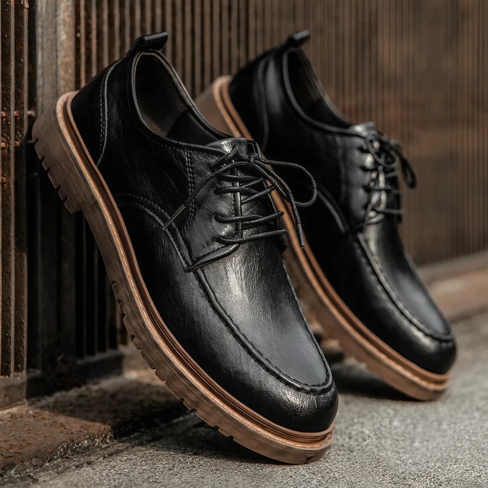 Heritage Tread Leather Shoes
