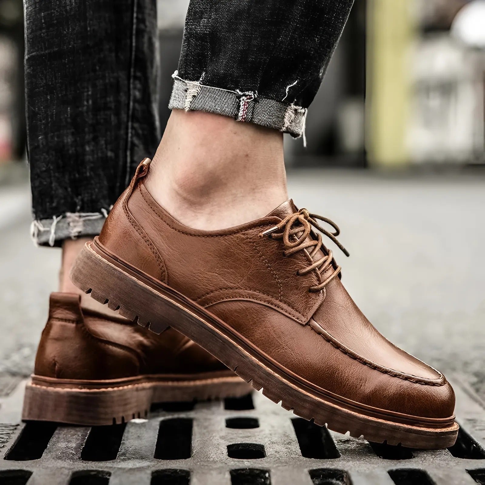 Heritage Tread Leather Shoes