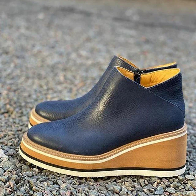 Elegant Slim-Fit Leather Boots