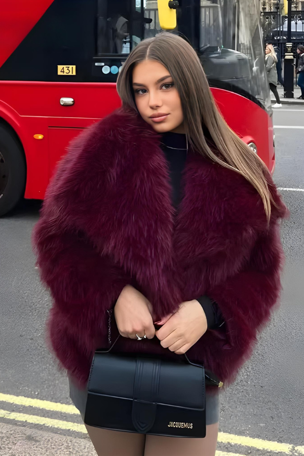 CECELIA | FAUX FUR COAT