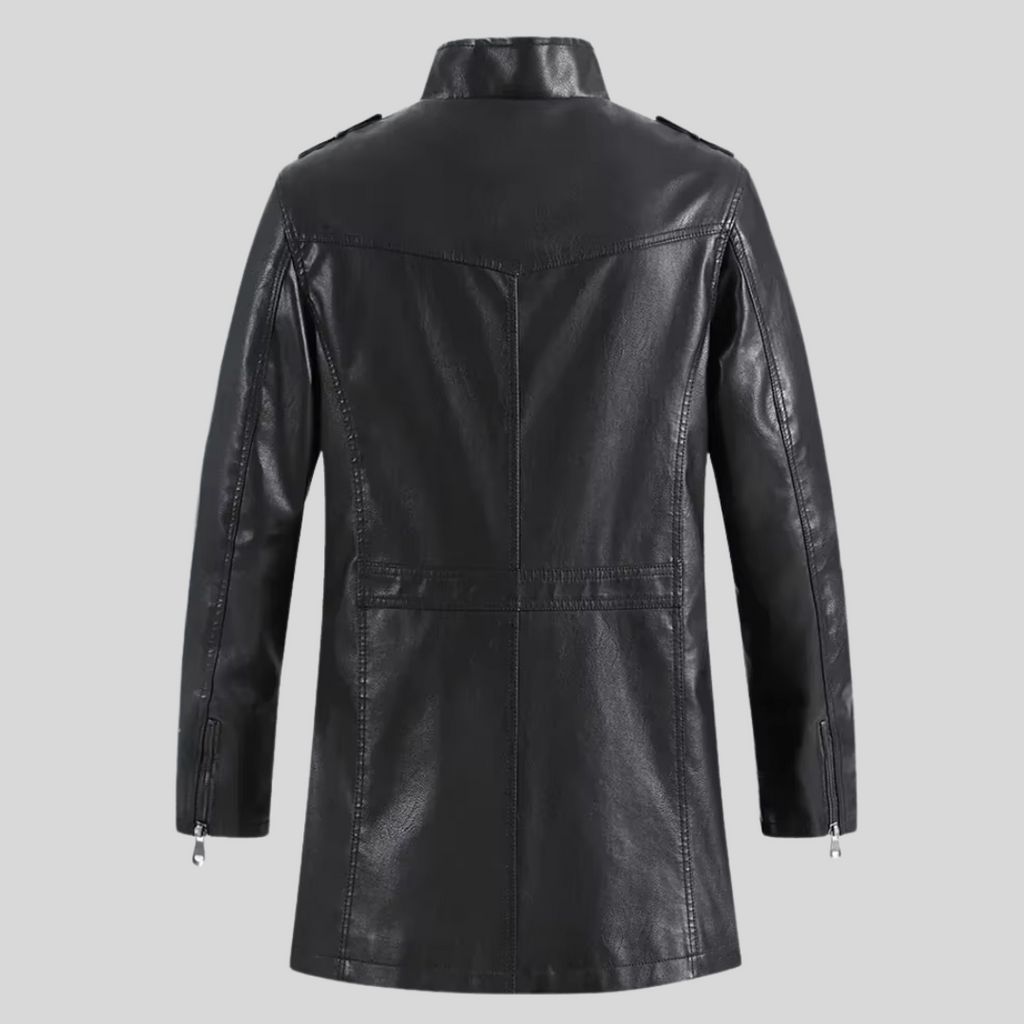 PAUL™ | LIGHTWEIGHT LEATHER COAT