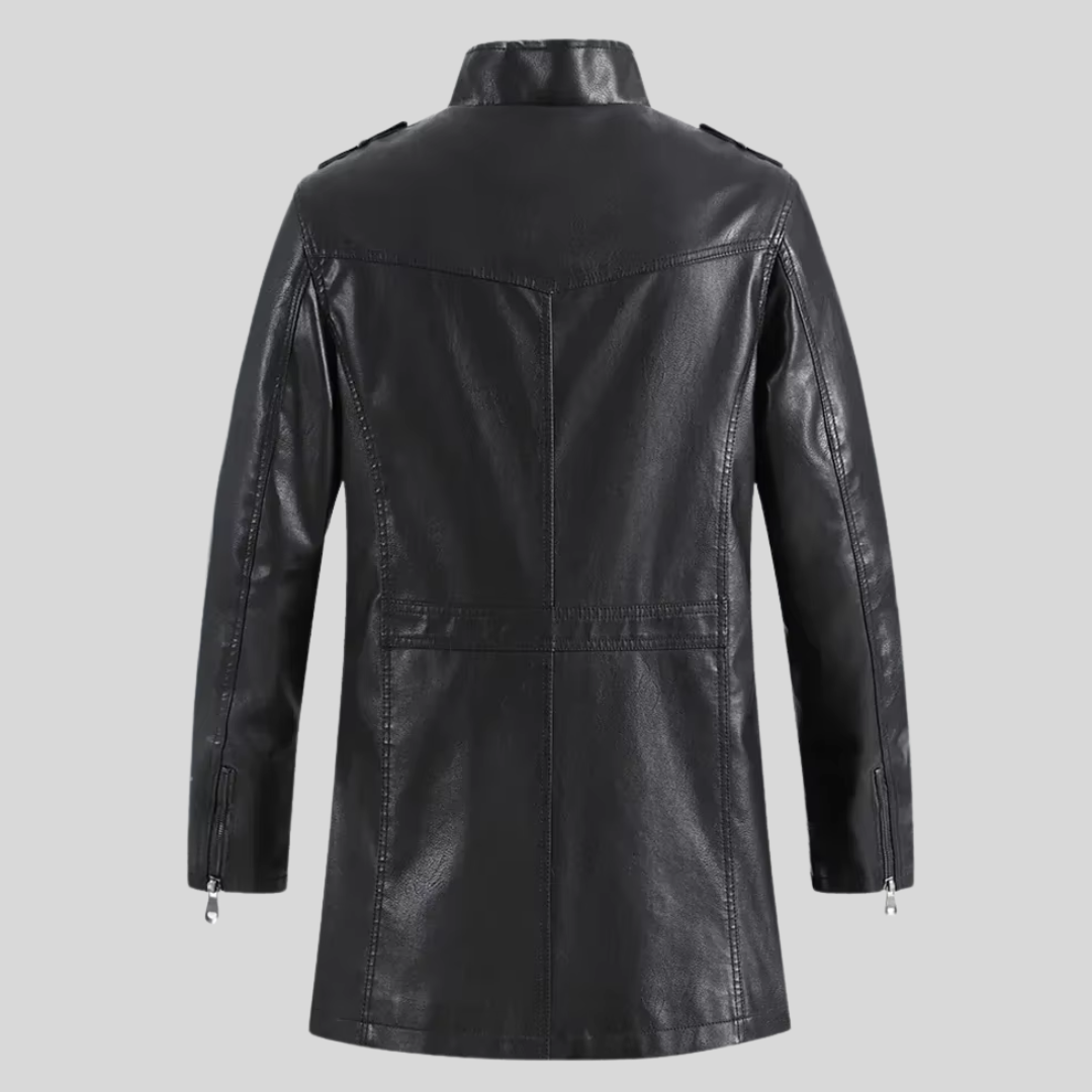 PAUL™ | LIGHTWEIGHT LEATHER COAT