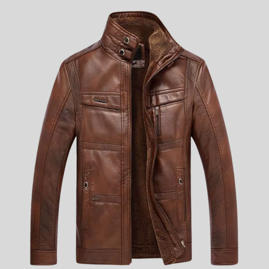 MAXIMILIAN™ | BUSINESS LEATHER JACKET