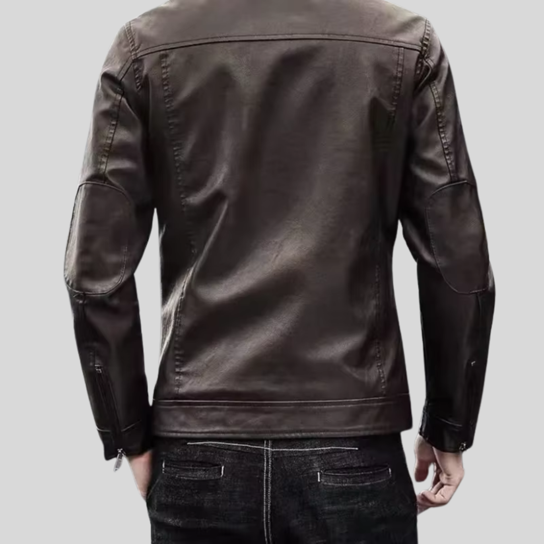 RENZO™ | LEATHER JACKET