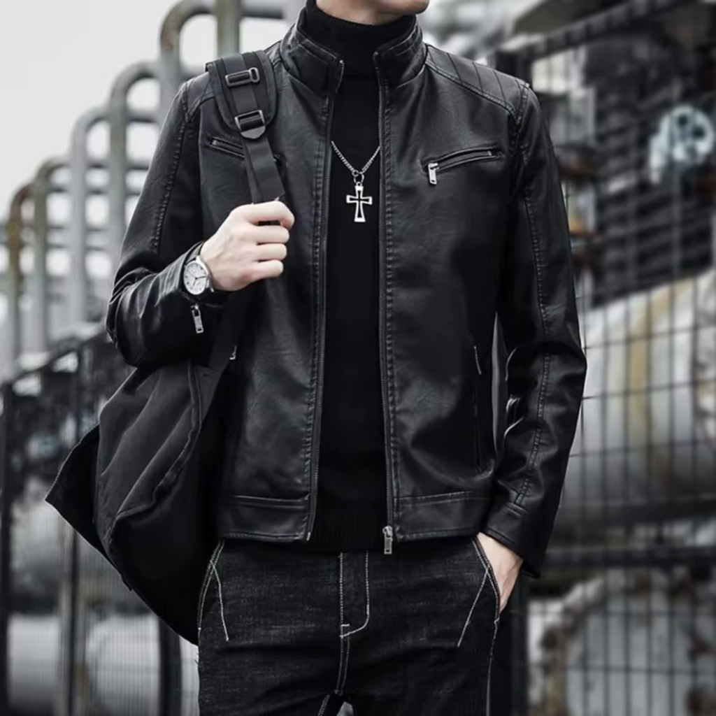 RENZO™ | LEATHER JACKET