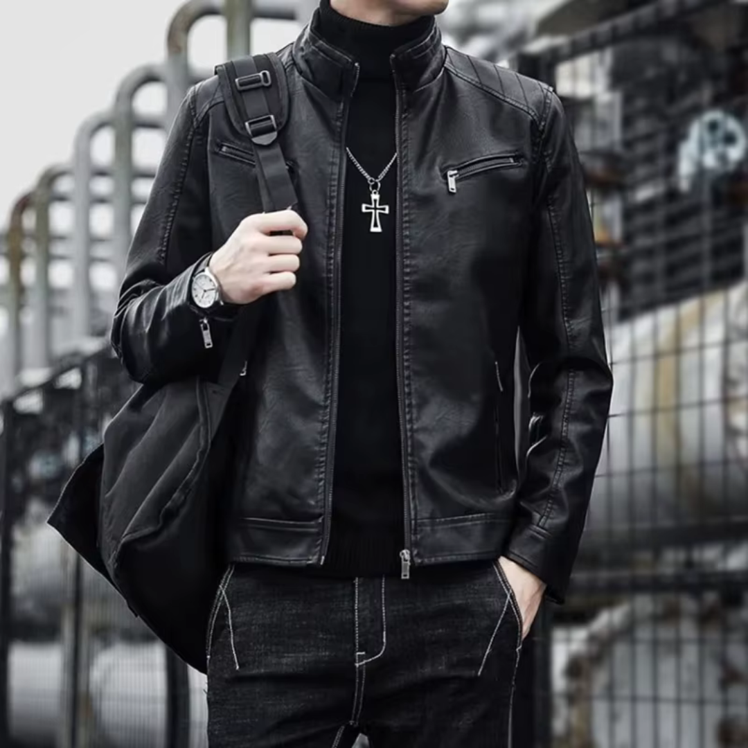 RENZO™ | LEATHER JACKET