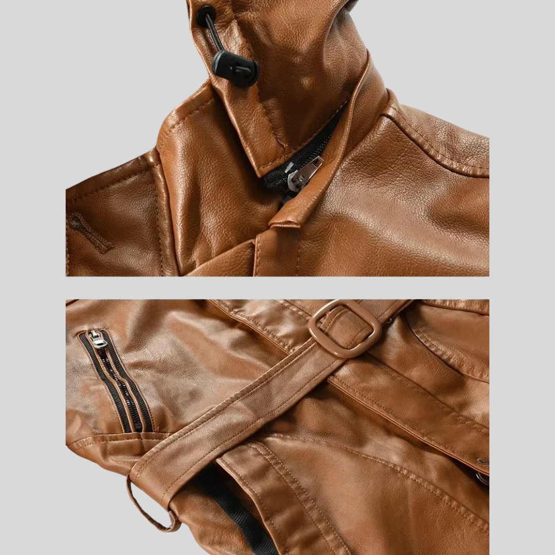 FLINT™ | BUSINESS LEATHER JACKET