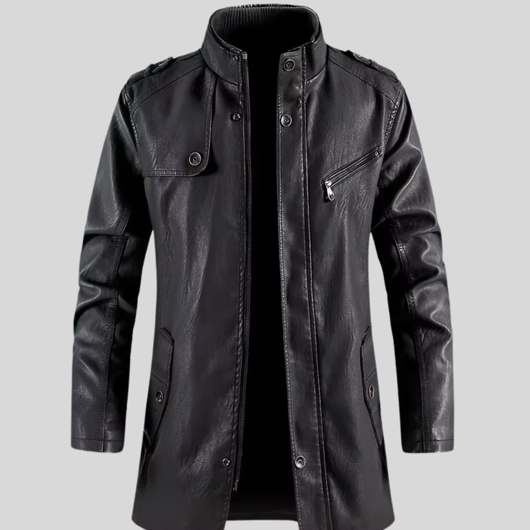 PAUL™ | LIGHTWEIGHT LEATHER COAT