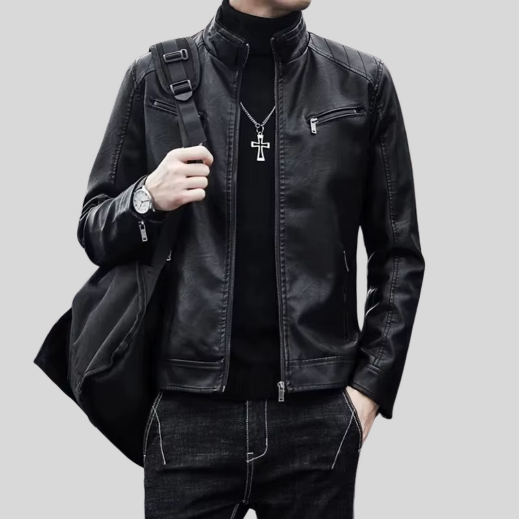 RENZO™ | LEATHER JACKET
