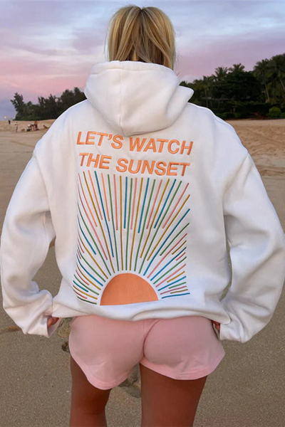 GOLDEN HOUR| LOUNGE HOODIE