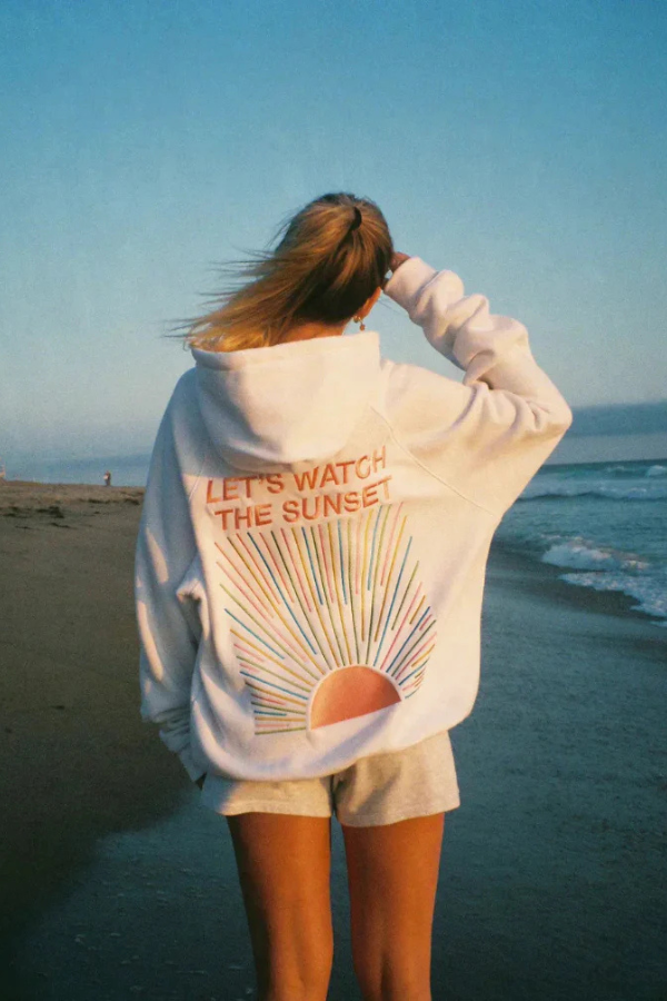 GOLDEN HOUR| LOUNGE HOODIE