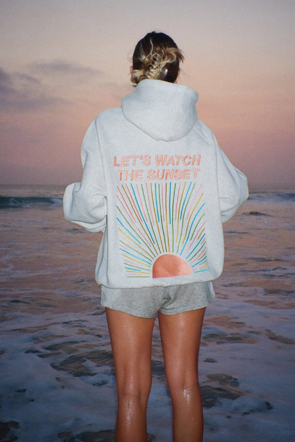 GOLDEN HOUR| LOUNGE HOODIE