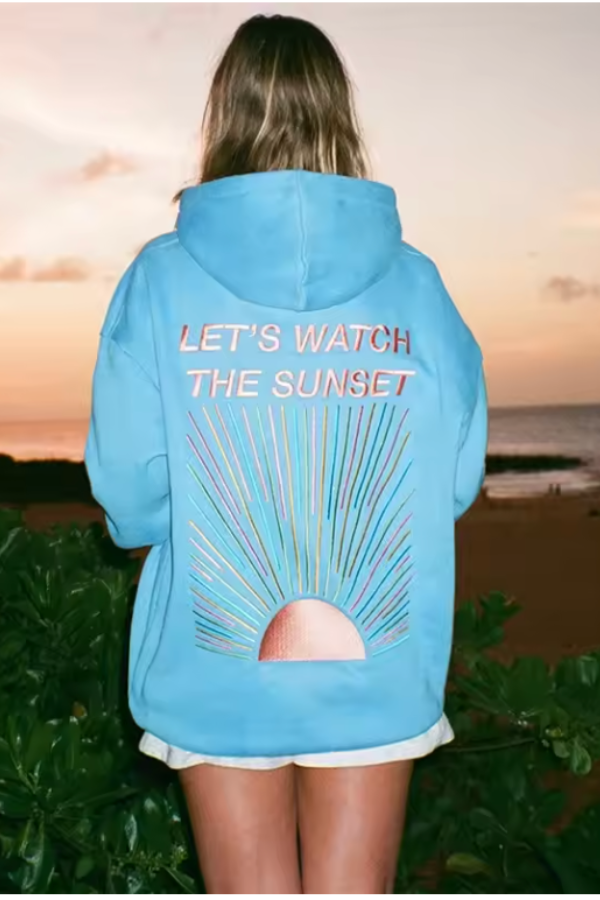 GOLDEN HOUR| LOUNGE HOODIE