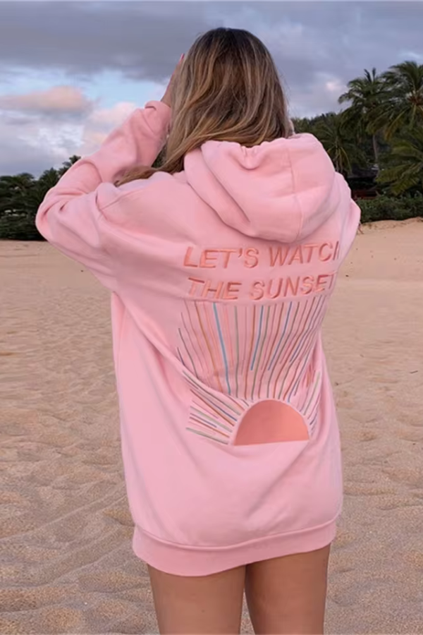 GOLDEN HOUR| LOUNGE HOODIE