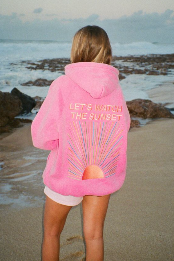 GOLDEN HOUR| LOUNGE HOODIE