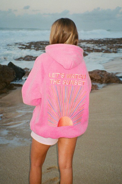 GOLDEN HOUR| LOUNGE HOODIE