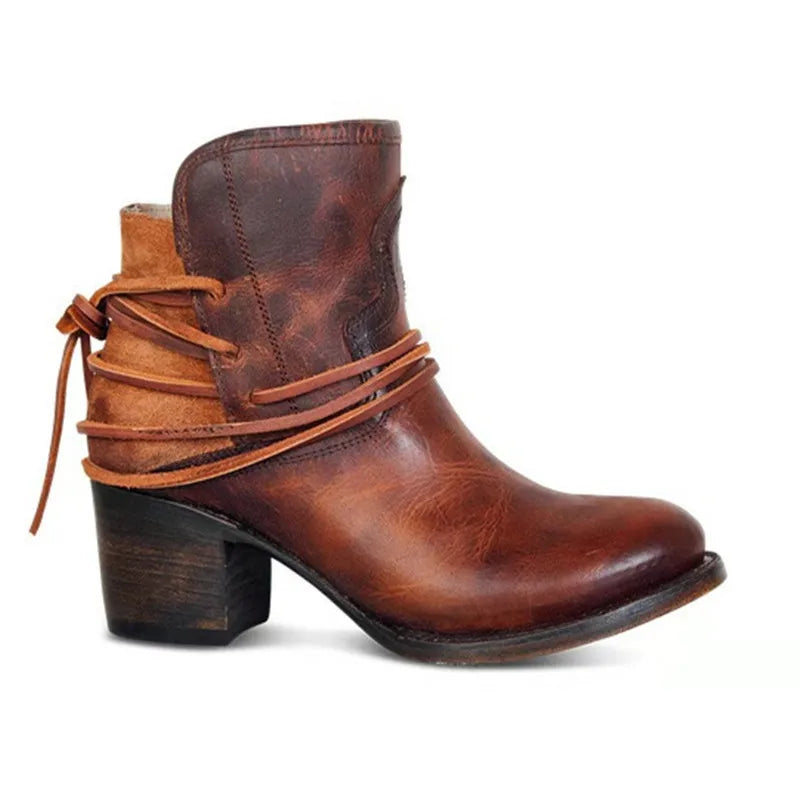 Retro Western Style Boots