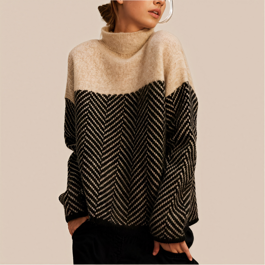 MIKAH | TURTLENECK SWEATER