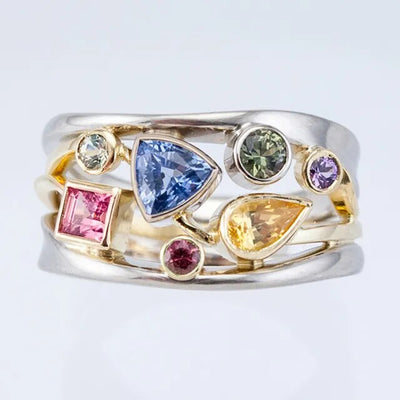 COLOURFUL ZIRCONIA RING