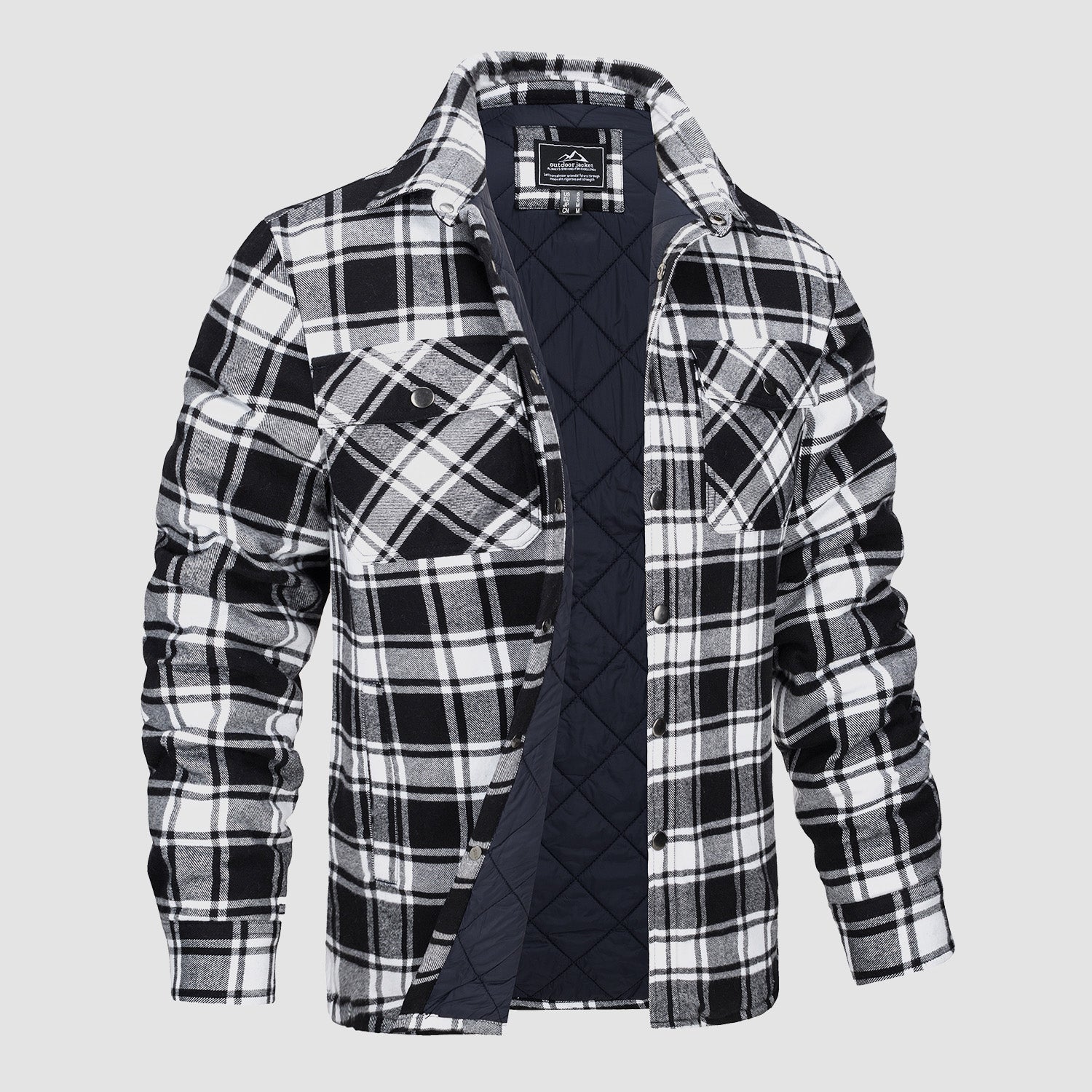 Adem | Robust flannel jacket