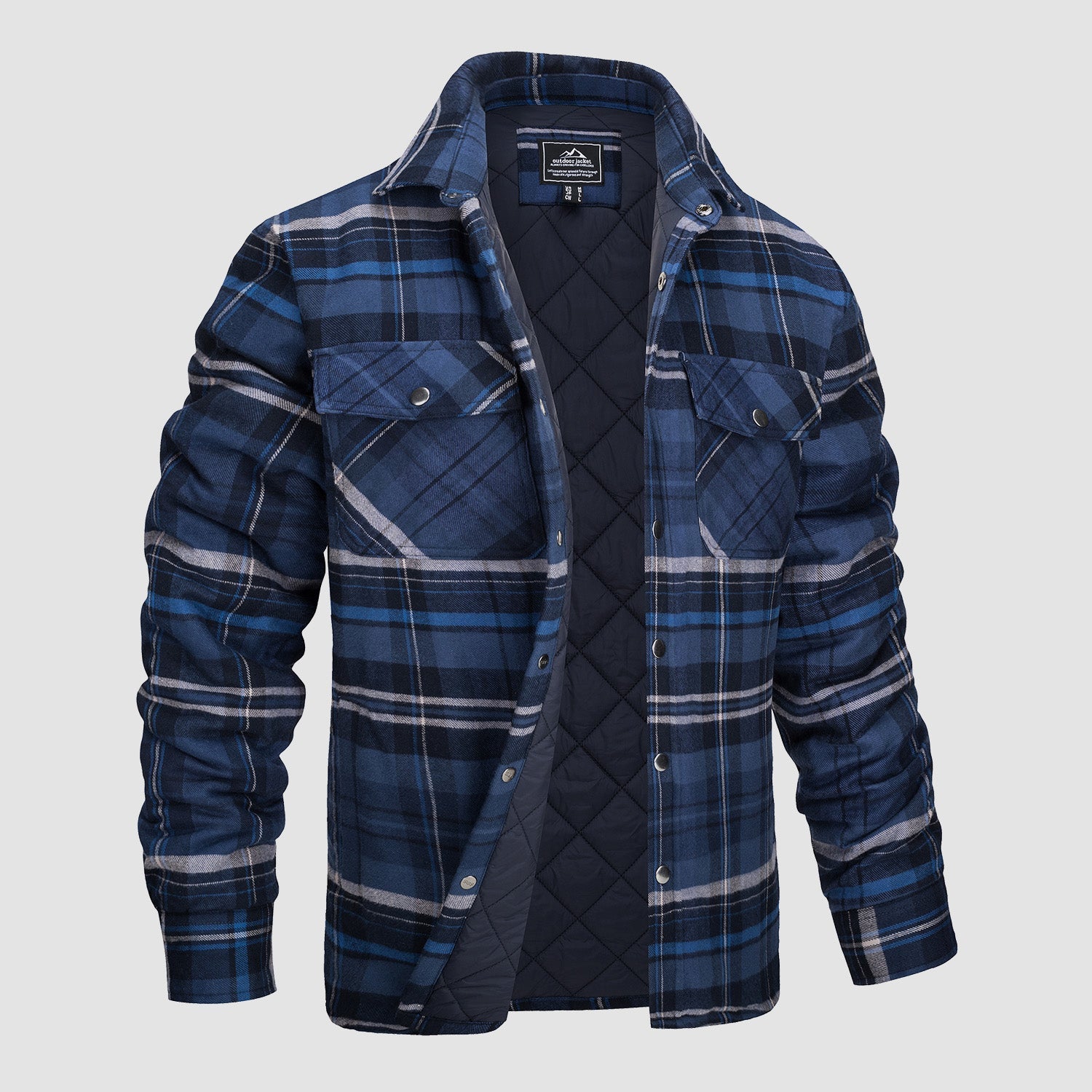 Adem | Robust flannel jacket