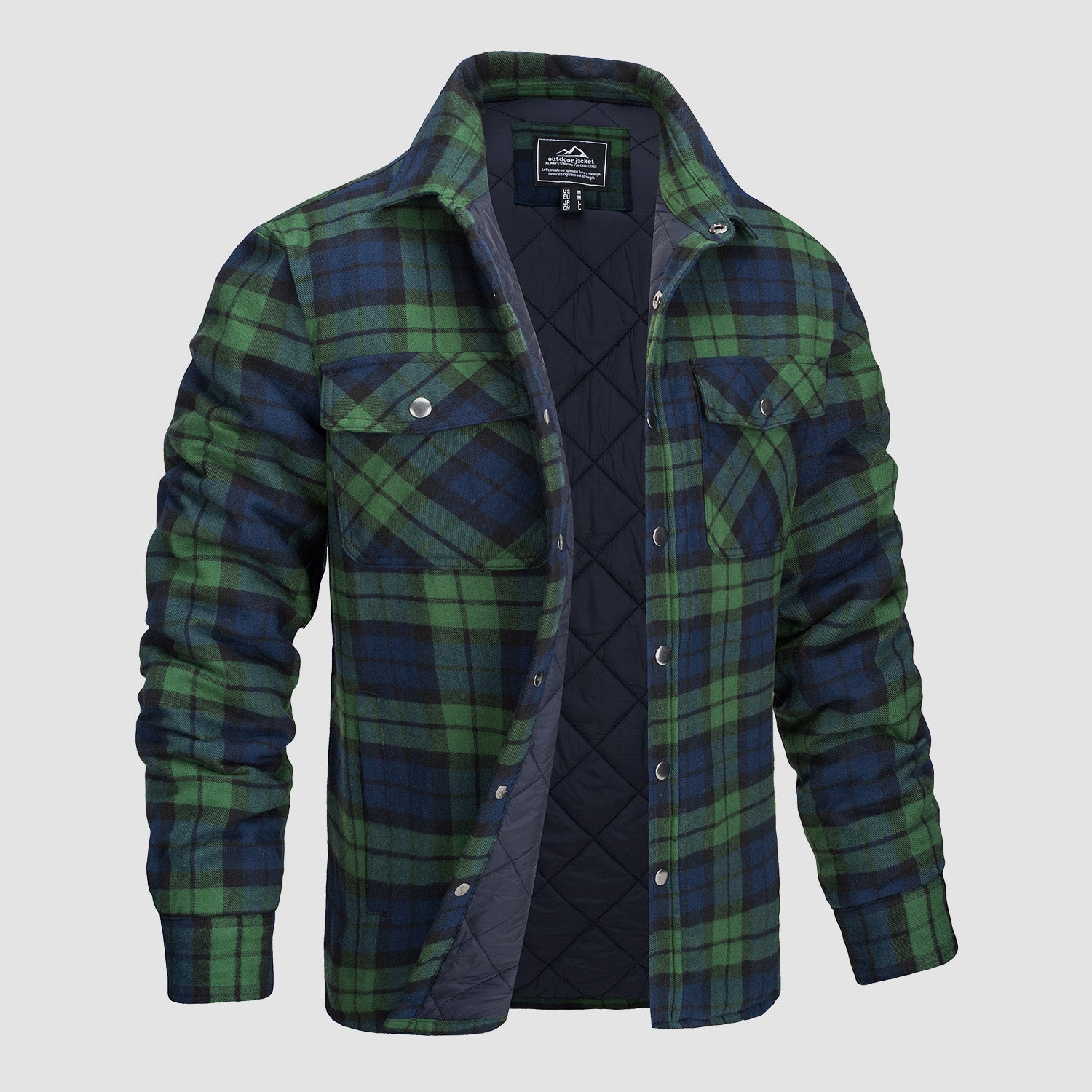 Adem | Robust flannel jacket