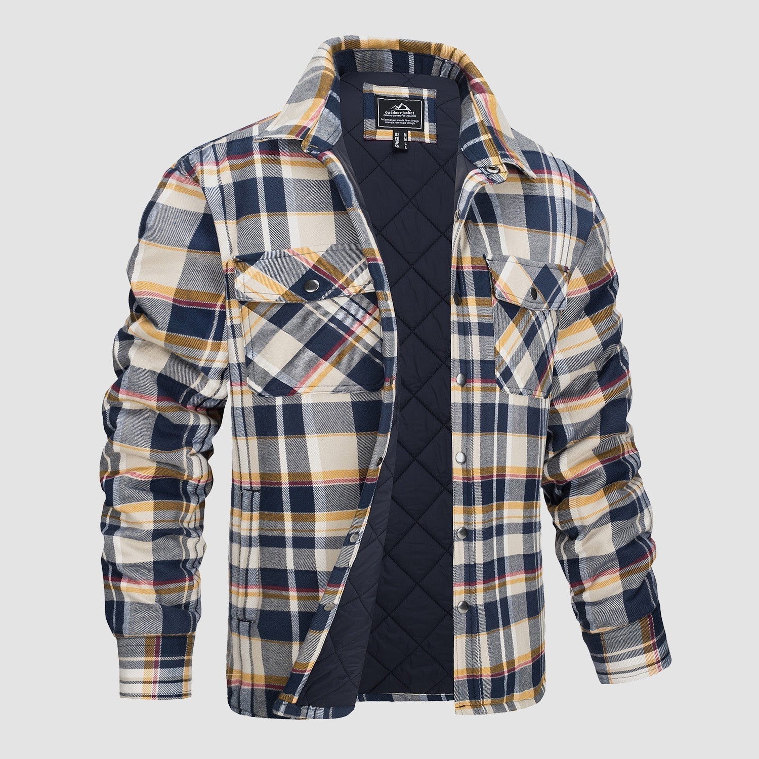 Adem | Robust flannel jacket