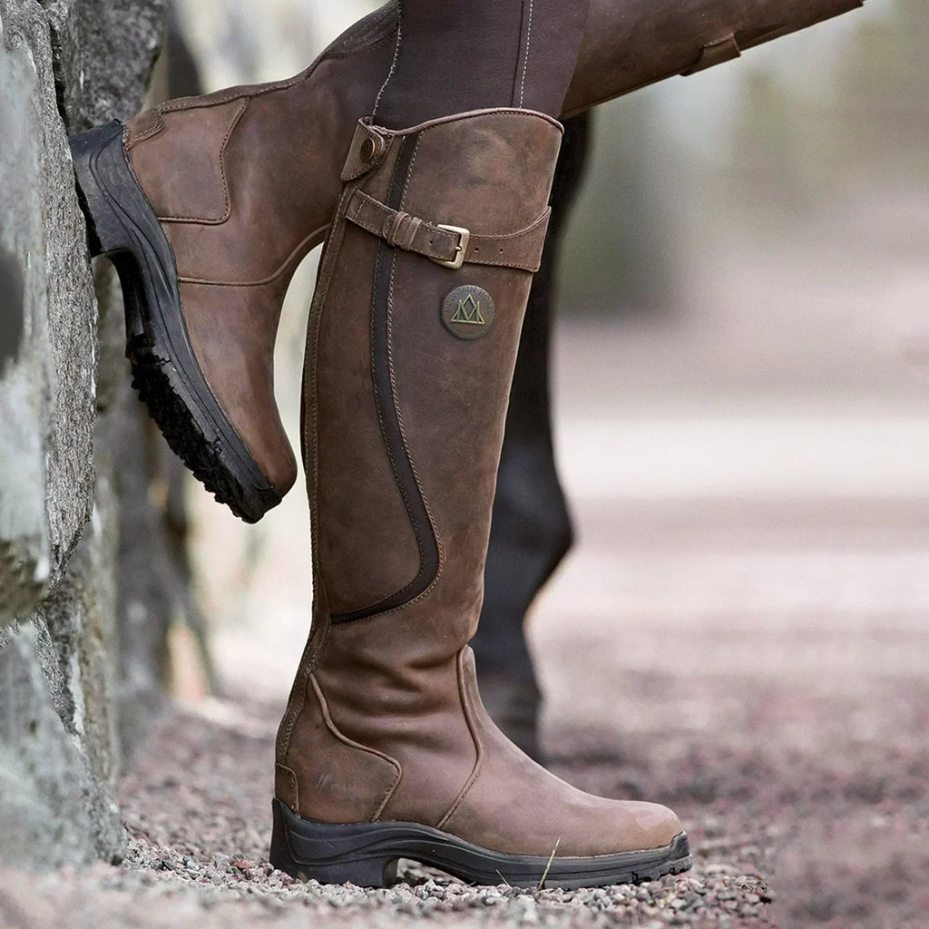 Premium Leather Support Boots