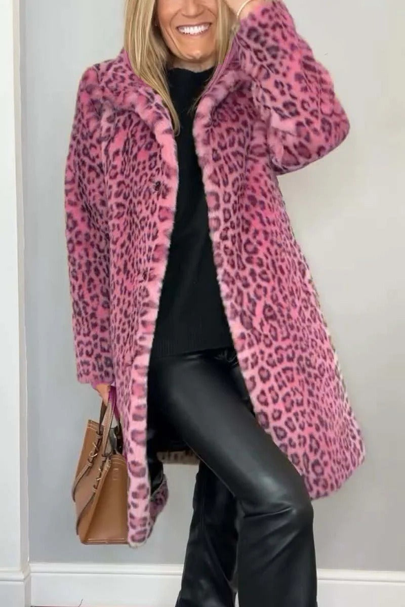 Avoralis | Zyra Leopard Print Coat