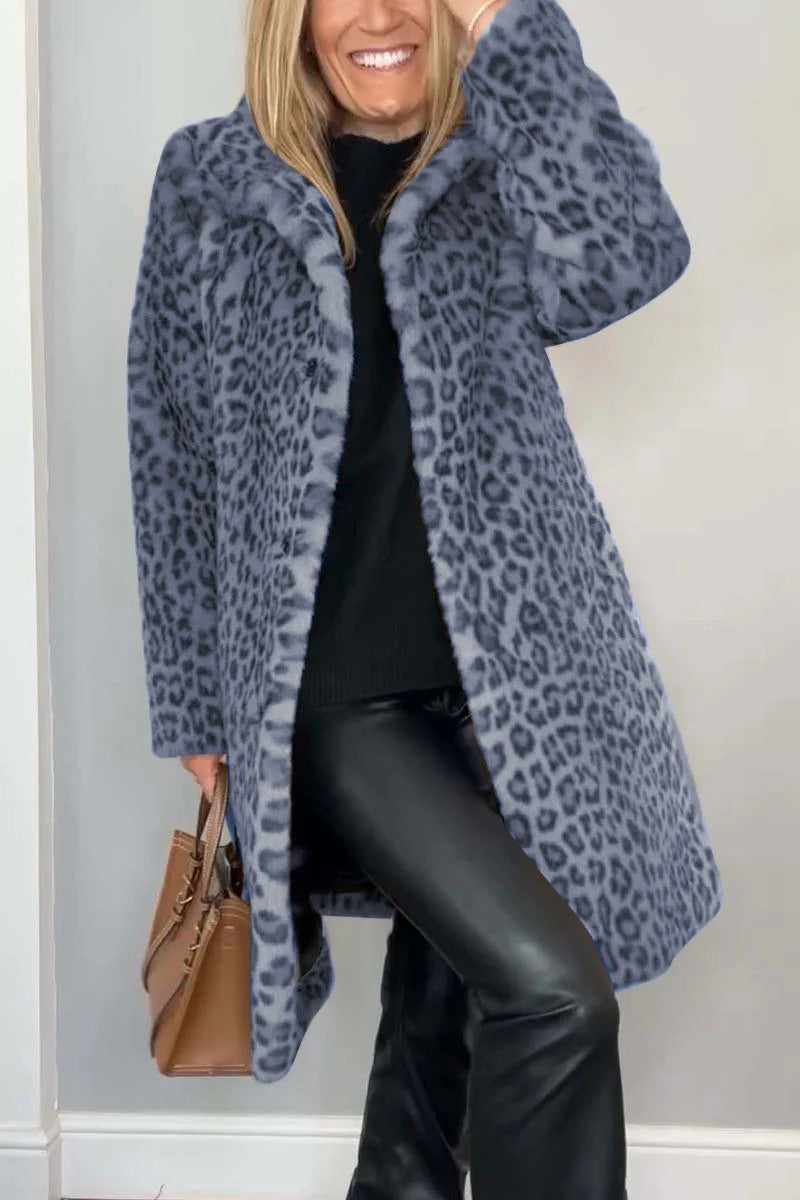 Avoralis | Zyra Leopard Print Coat
