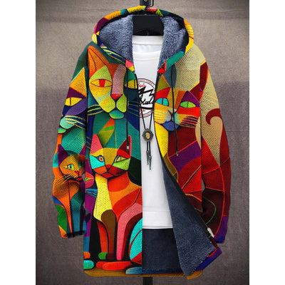 Zara | Opulent Art-Inspired Luxury Cardigan