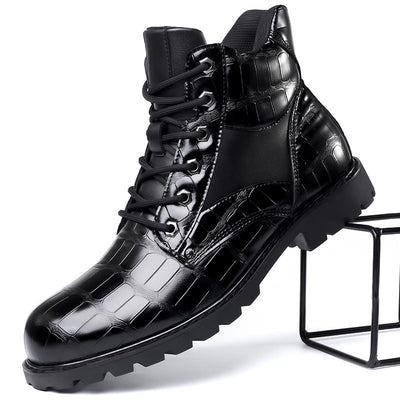 Ethan | Premium Crocodile Leather Boots