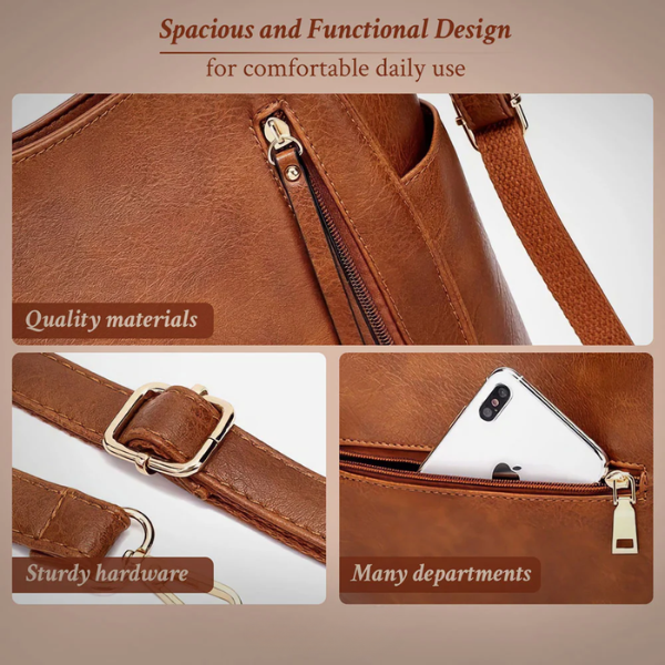 Evelyn’s Sophisticated Style | Luxurious Shoulder Bag