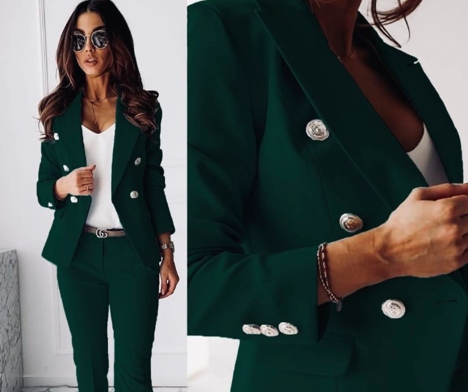 Alessia™ | Elegant Tailored Suit