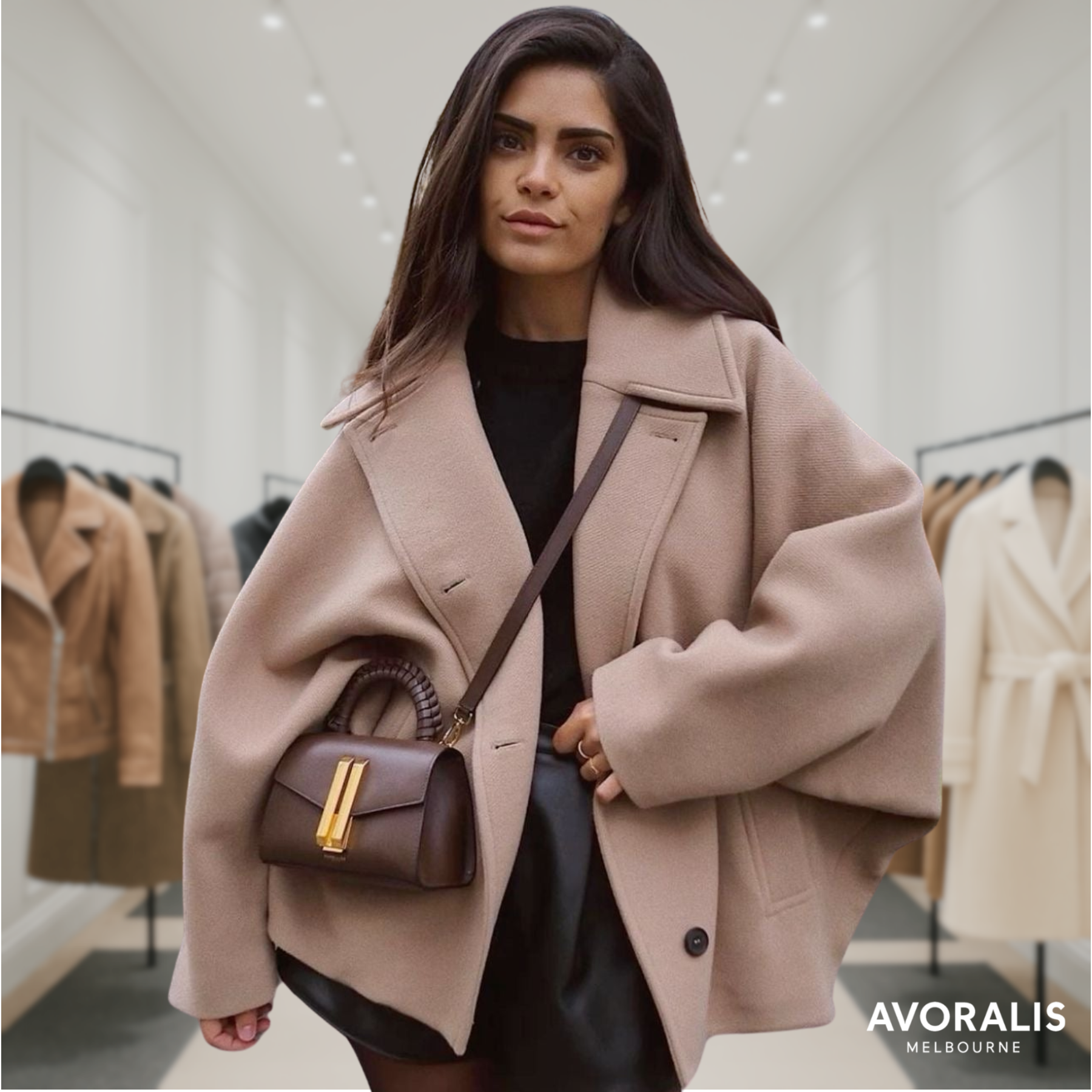 Nikkie Wool Coat | Stylish Warm Outerwear