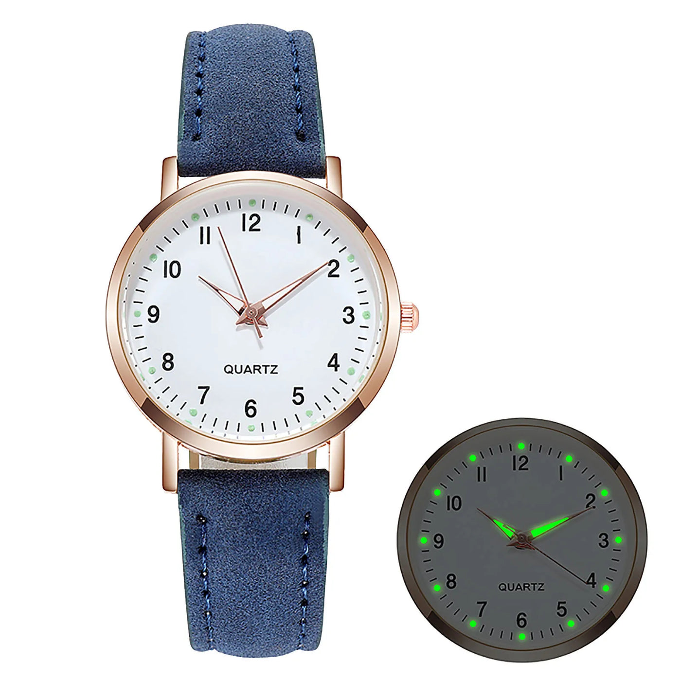 Natalie | Fashion watch with glow-in-dark dial