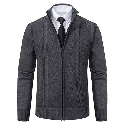 VALTREO™ Warm Men’s Cashmere Knit Jacket