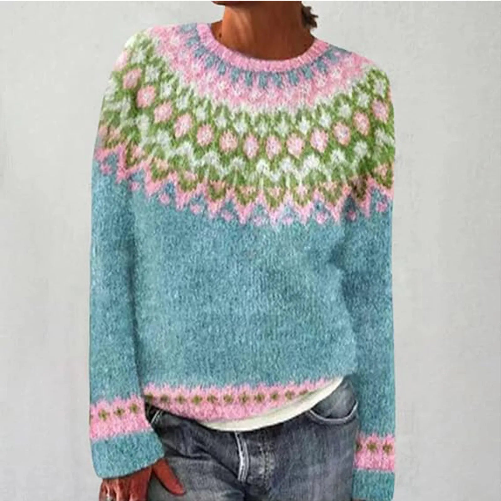 Flavia Vintage Knitted Sweater